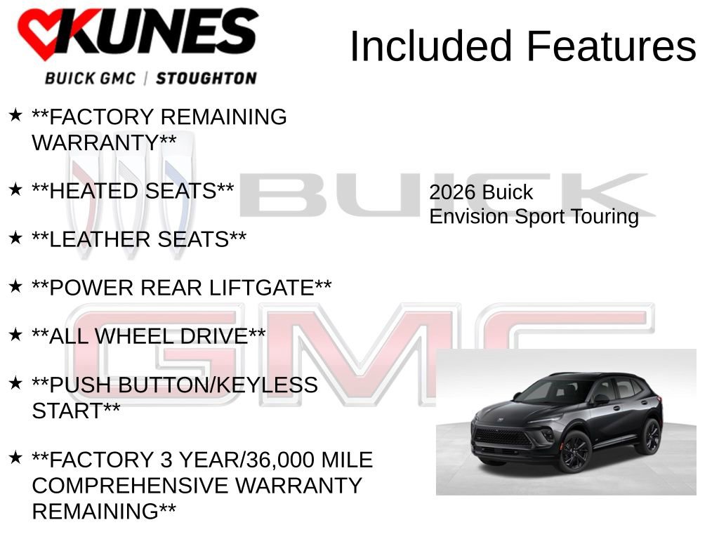 New 2026 Buick Envision Sport Touring image 3