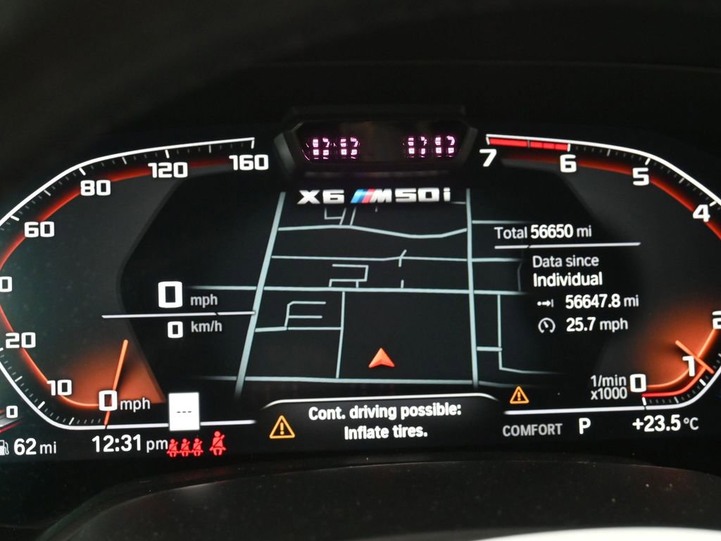 Used 2022 BMW X6 M50i w/ Executive Package image 9