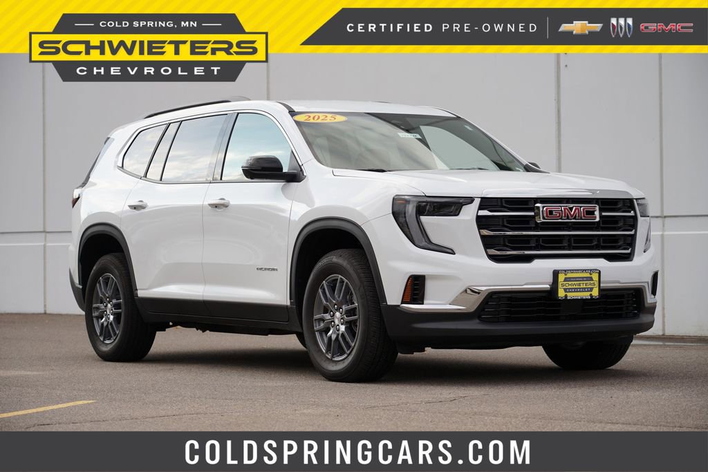 Certified 2025 GMC Acadia Elevation
