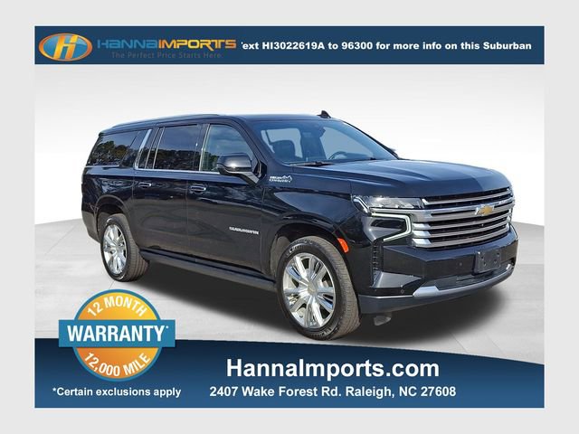 Used 2021 Chevrolet Suburban High Country w/ Premium Package