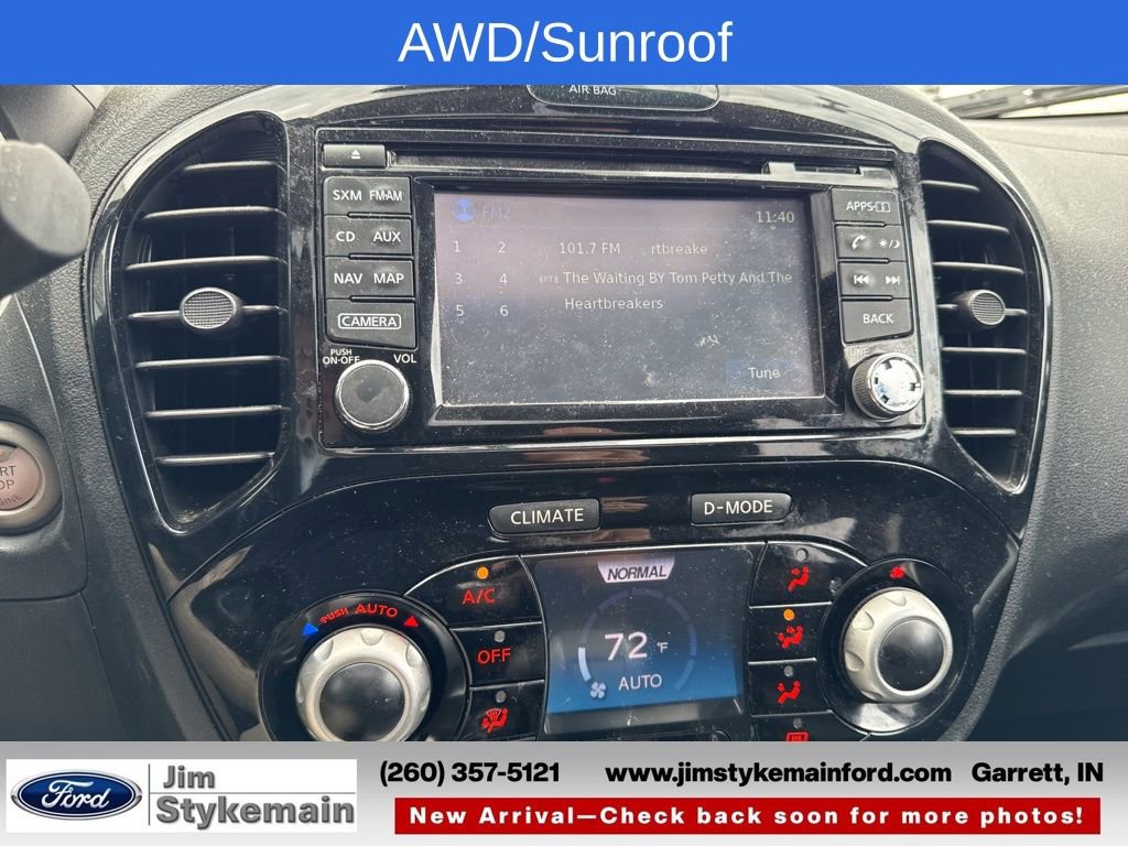 Used 2015 Nissan Juke SV w/ Technology Package AWD/4WD image 10