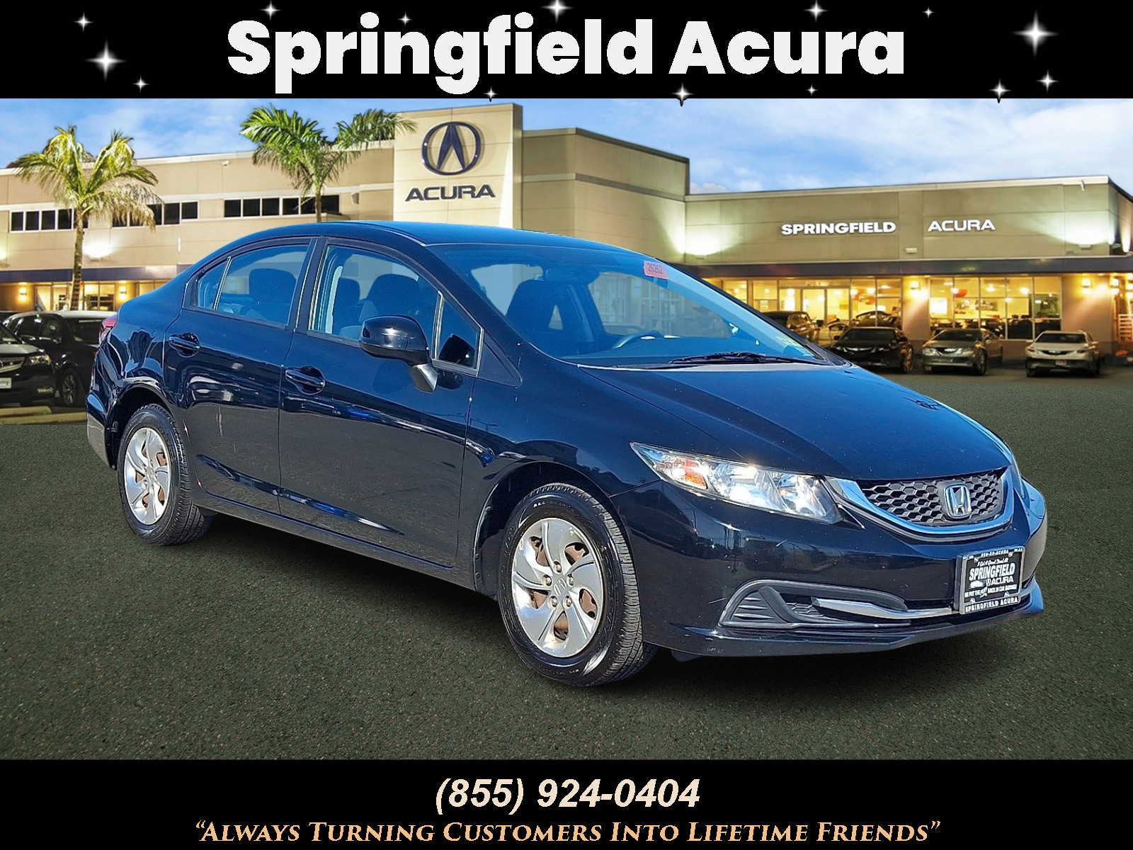 Used 2013 Honda Civic LX image 1