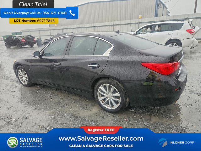 Used 2014 INFINITI Q50 Premium w/ Navigation Package AWD/4WD image 3