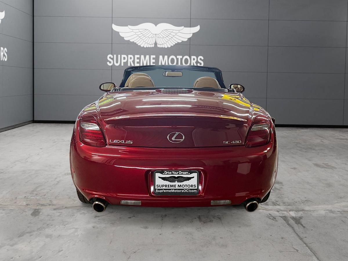 Used 2007 Lexus SC 430 Convertible RWD image 5