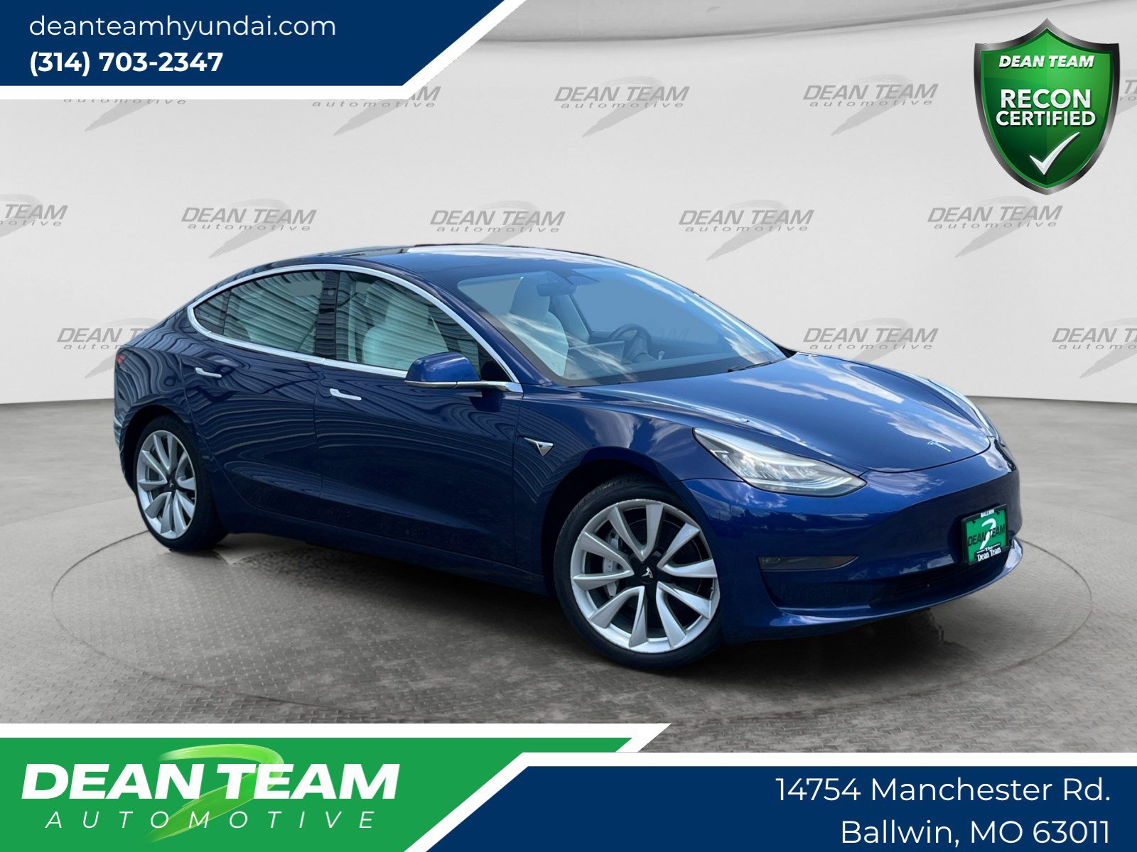 Used 2020 Tesla Model 3 Long Range AWD/4WD image 1