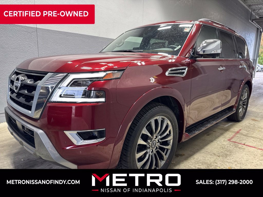 Used 2023 Nissan Armada Platinum w/ Captain's Chairs Package AWD/4WD image 4