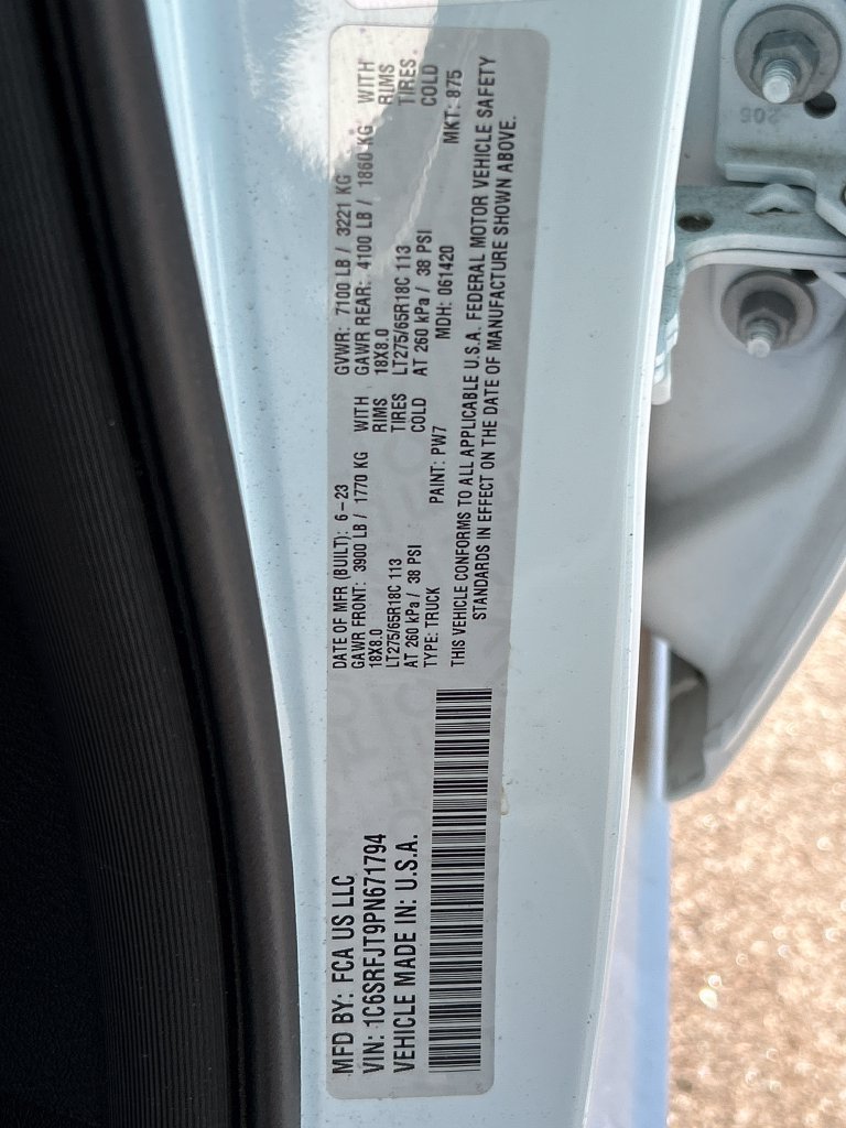 Used 2023 RAM 1500 Laramie AWD/4WD image 33