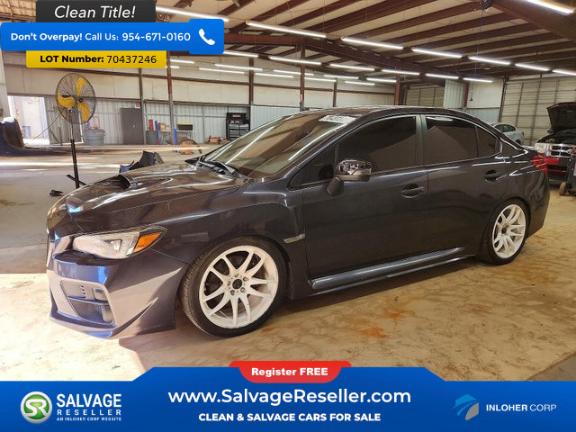 Used 2018 Subaru WRX Limited AWD/4WD image 1