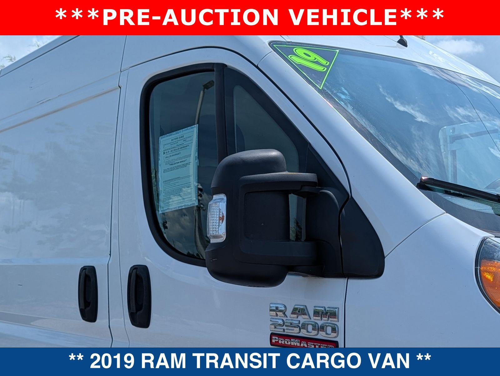 Used 2019 RAM ProMaster 2500 FWD image 11