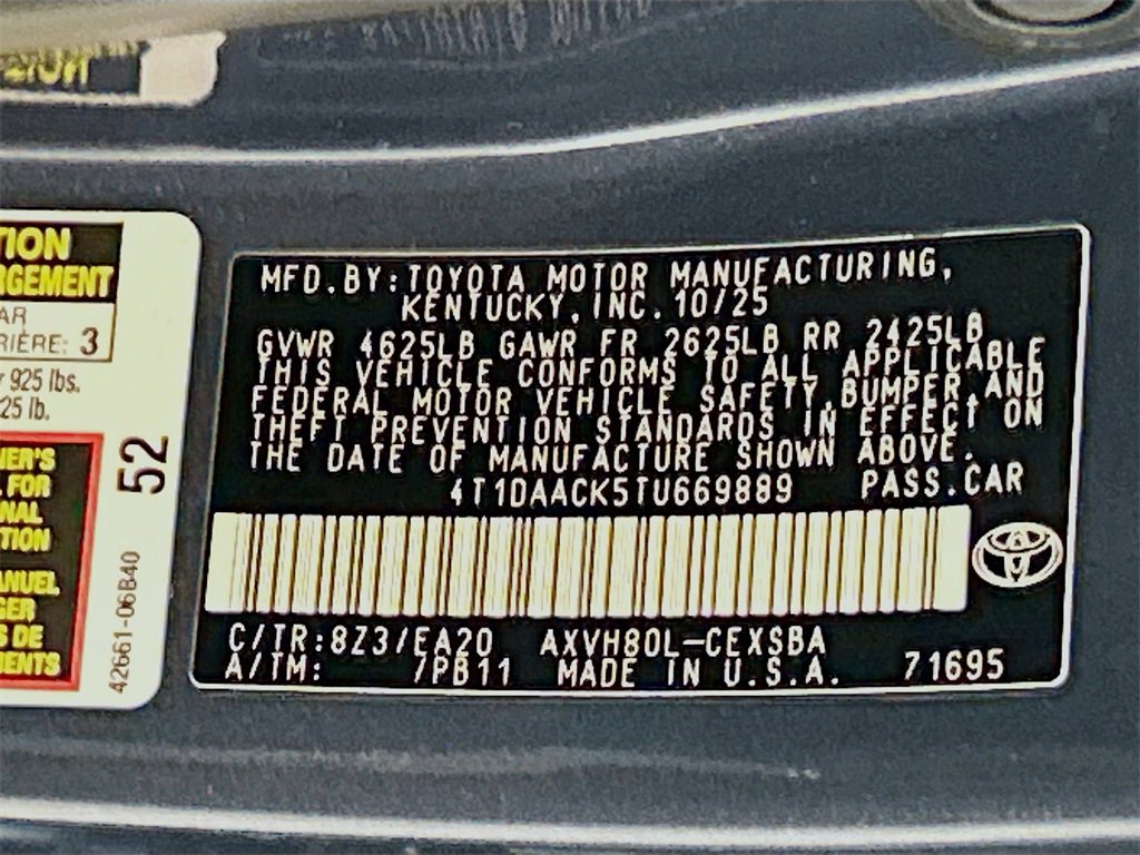 New 2026 Toyota Camry SE image 29