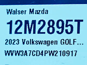 Used 2023 Volkswagen GTI SE FWD image 28