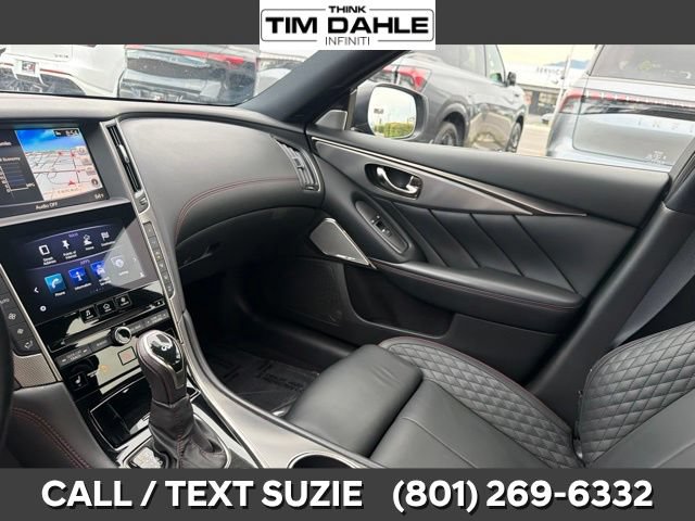 Used 2019 INFINITI Q50 Red Sport 400 w/ Sensory Package AWD/4WD image 20