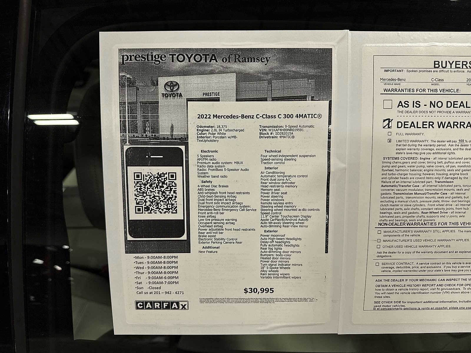 Used 2022 Mercedes-Benz C 300 4MATIC Sedan image 13