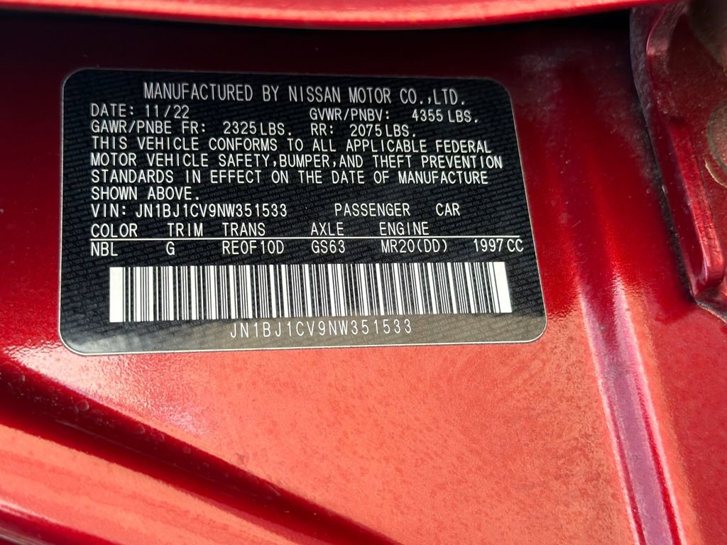 Used 2022 Nissan Rogue Sport SL w/ Premium Package FWD image 31