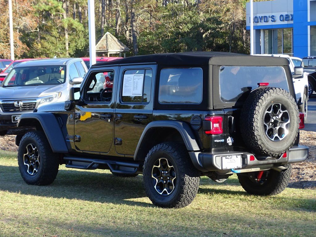 Used 2023 Jeep Wrangler Unlimited Rubicon 4xe w/ Cold Weather Group image 4