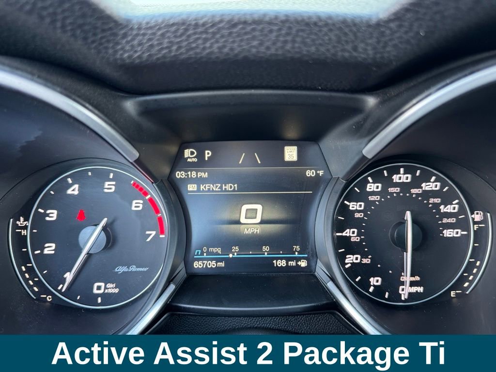Used 2021 Alfa Romeo Stelvio Ti w/ Nero Edizione image 9