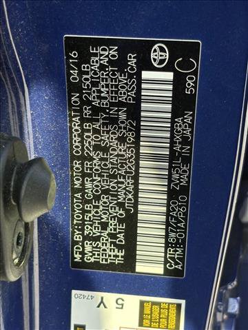 Used 2016 Toyota Prius Three FWD image 26