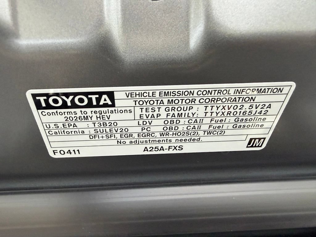 Certified 2026 Toyota Camry SE w/ Convenience Package FWD image 36