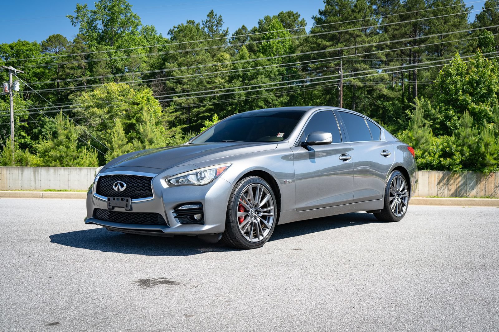 Used 2017 INFINITI Q50 Red Sport 400 AWD/4WD image 3