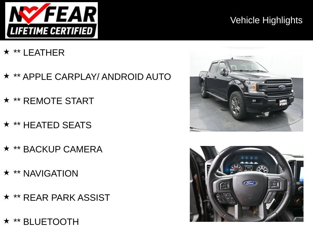Used 2020 Ford F150 XLT w/ Equipment Group 302A Luxury AWD/4WD image 2