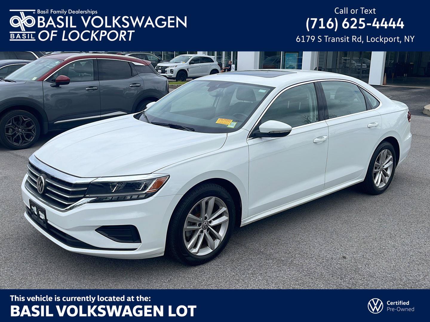 Used 2020 Volkswagen Passat 2.0T SE w/ Sunroof Package FWD image 1
