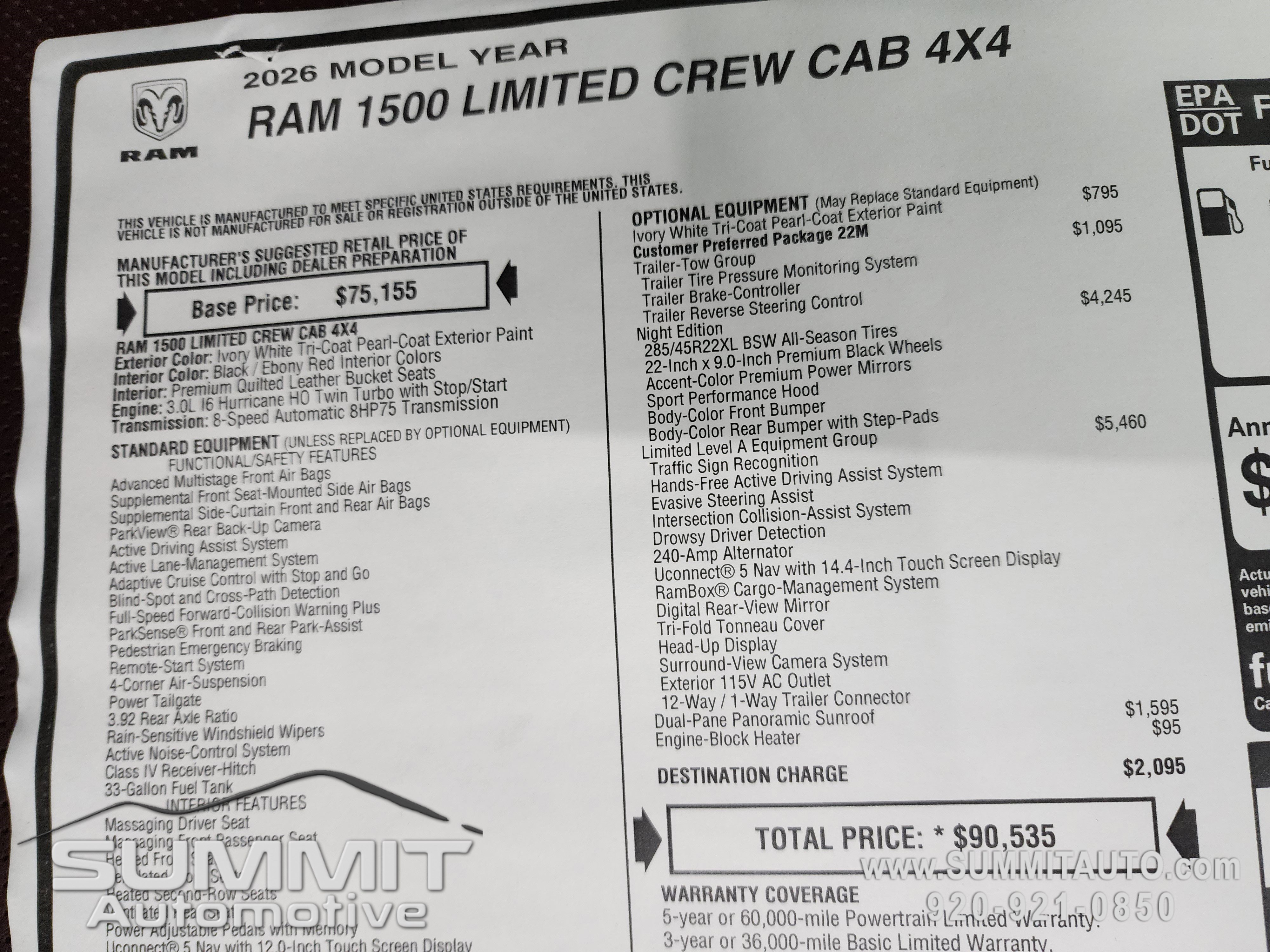 New 2026 RAM 1500 Limited image 31