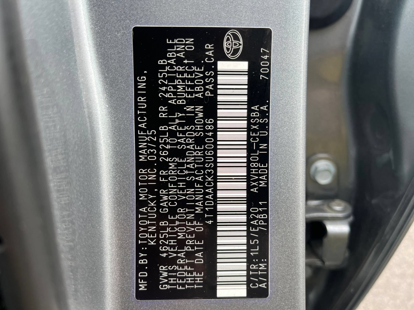 Used 2025 Toyota Camry SE FWD image 34