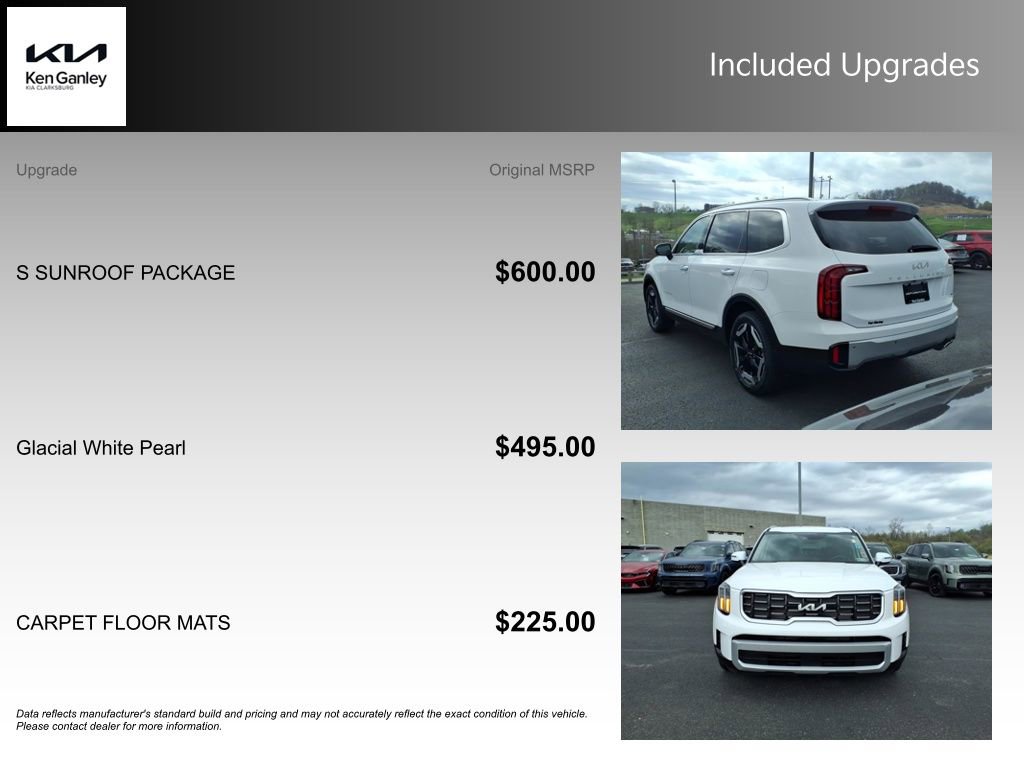 Certified 2024 Kia Telluride S w/ S Sunroof Package AWD/4WD image 6