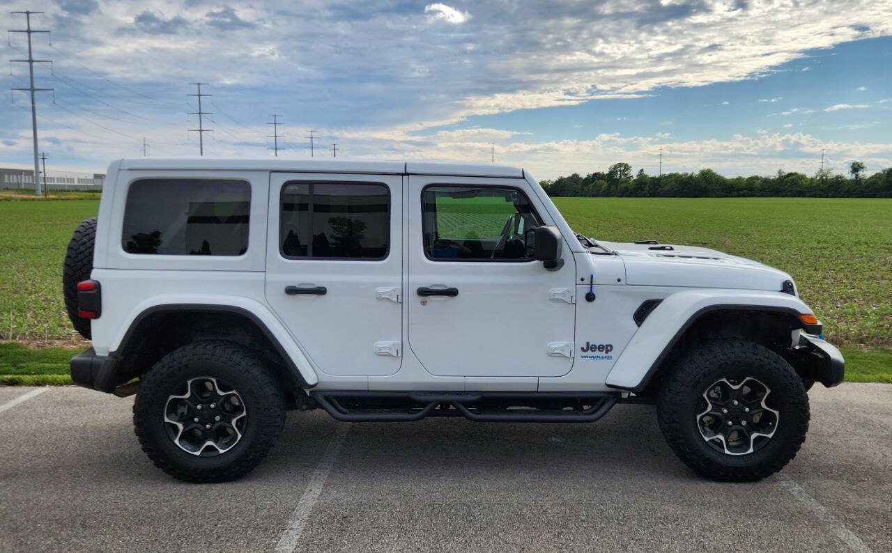 Used 2021 Jeep Wrangler Unlimited Rubicon 4xe w/ Cold Weather Group AWD/4WD image 22