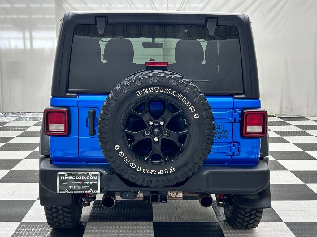 Certified 2021 Jeep Wrangler Sport image 6