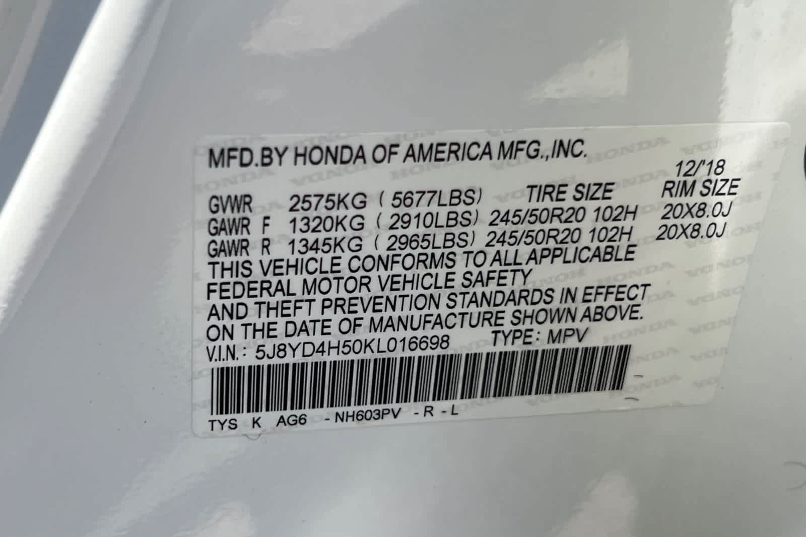 Used 2019 Acura MDX w/ Technology Package AWD/4WD image 36