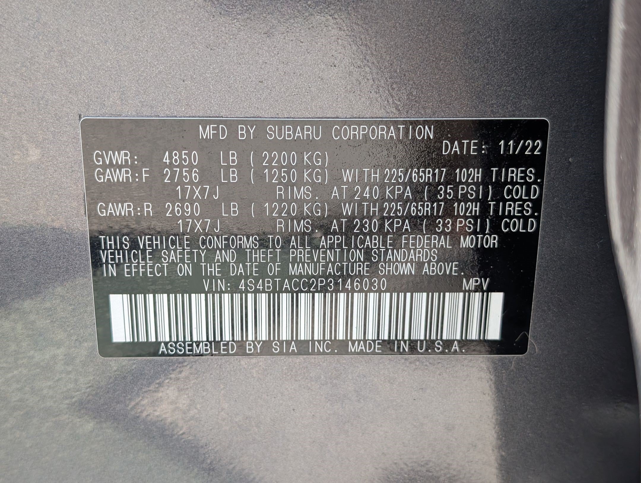 Used 2023 Subaru Outback Premium AWD/4WD image 33