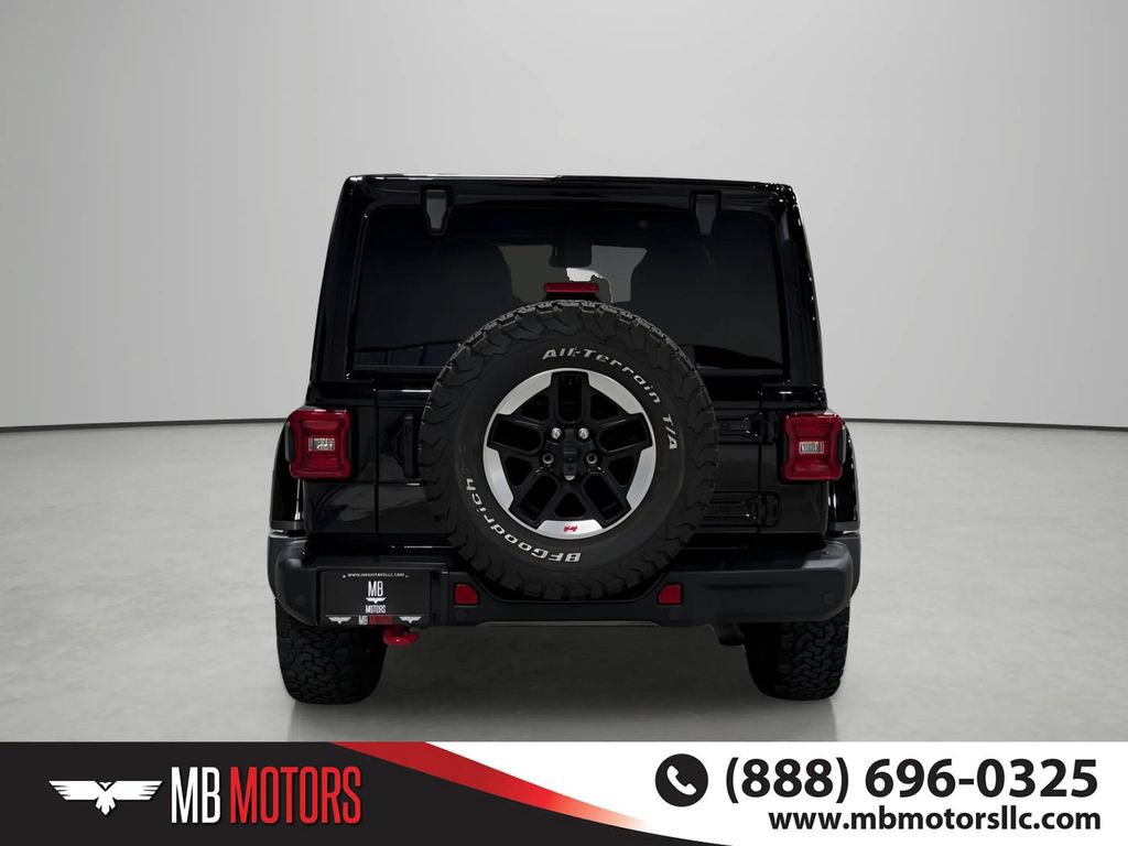 Used 2021 Jeep Wrangler Unlimited Rubicon w/ Uconnect 4C Nav & Sound Group AWD/4WD image 6