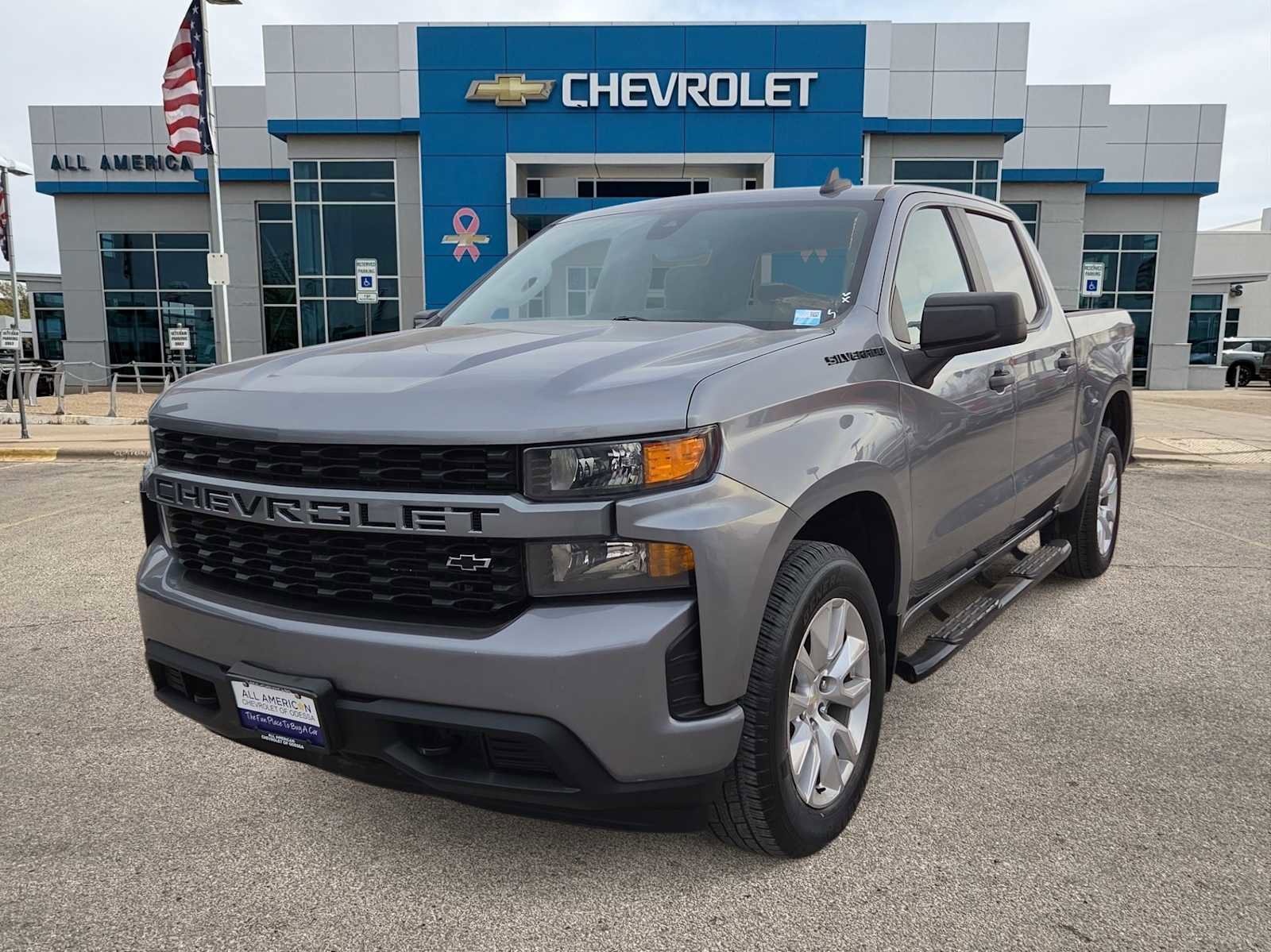 Used 2022 Chevrolet Silverado 1500 Custom w/ LPO, Dark Essentials Package