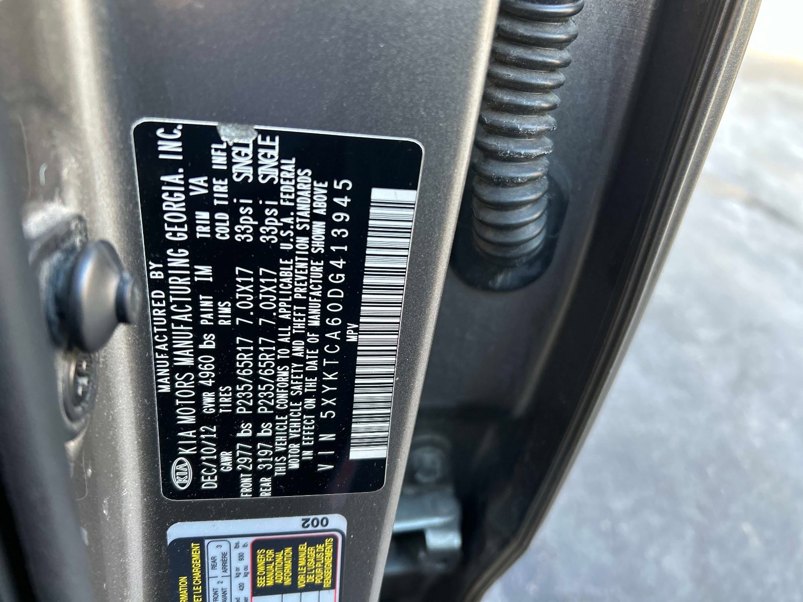 Used 2013 Kia Sorento LX w/ Convenience Pkg image 32