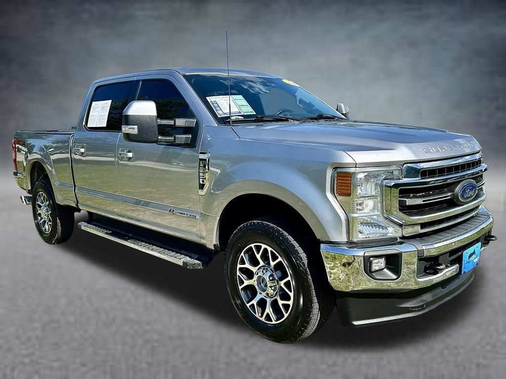 Used 2021 Ford F250 Lariat w/ Lariat Ultimate Package AWD/4WD image 3