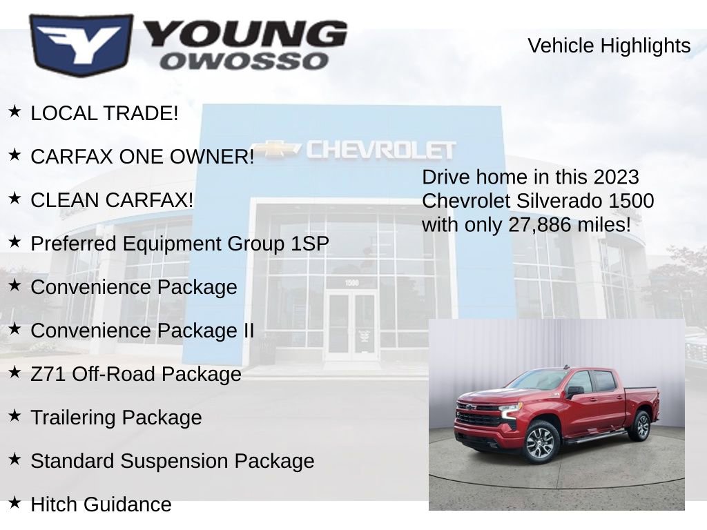 Used 2023 Chevrolet Silverado 1500 RST w/ Convenience Package II AWD/4WD image 8