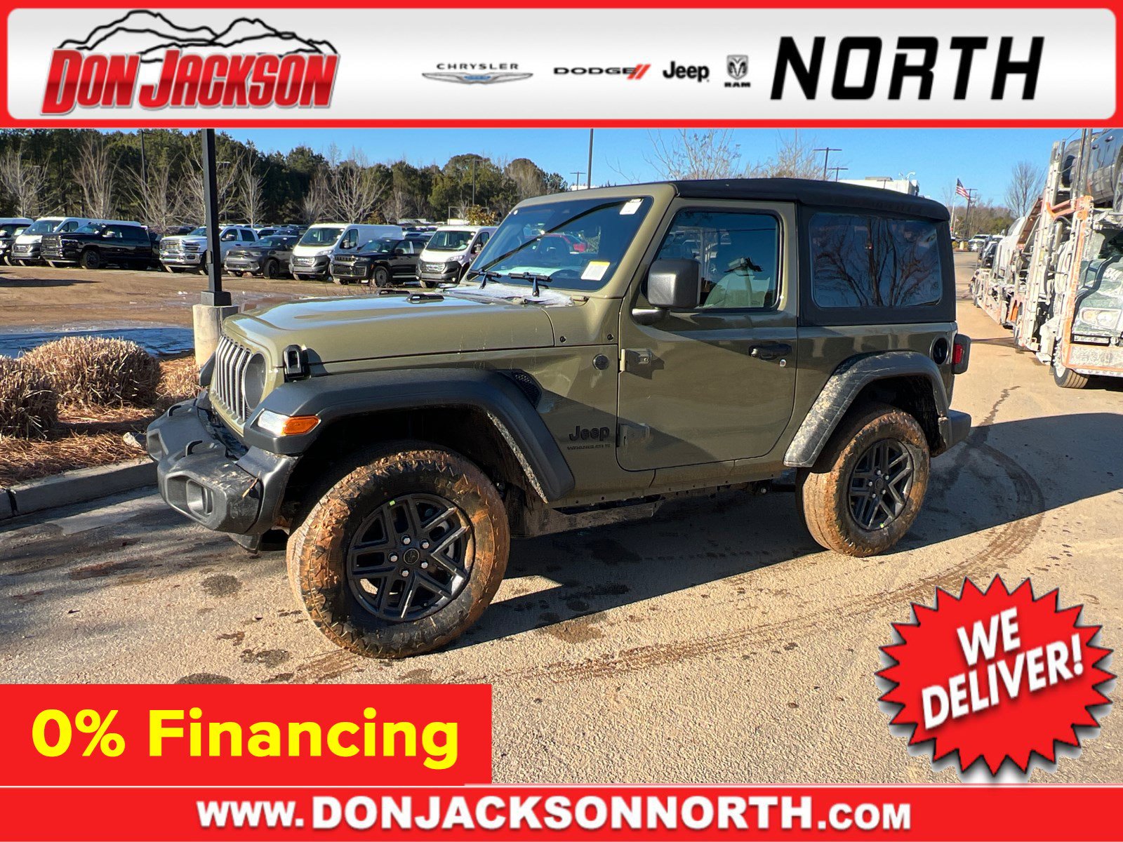 New 2026 Jeep Wrangler Sport S AWD/4WD image 1