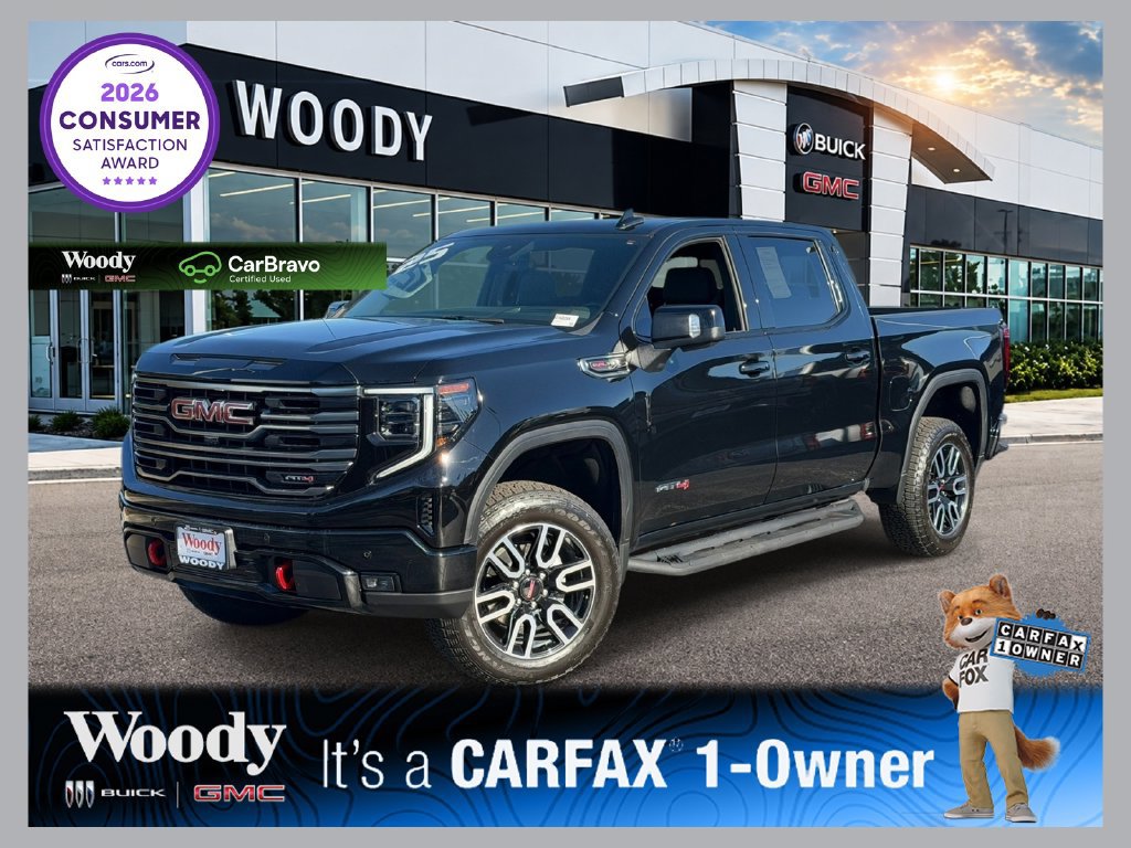 Certified 2025 GMC Sierra 1500 AT4 w/ Technology Package AWD/4WD image 1