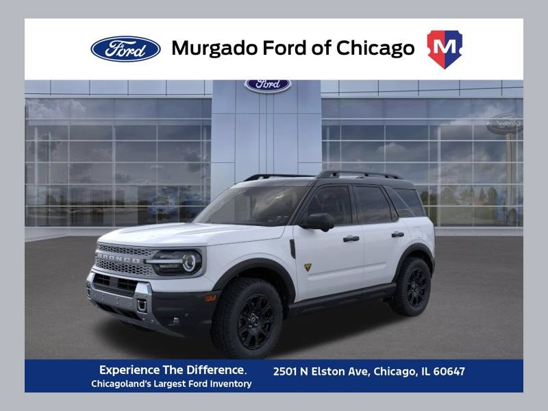 New 2026 Ford Bronco Sport Badlands w/ Badlands Tech Package AWD/4WD 360° Tour
