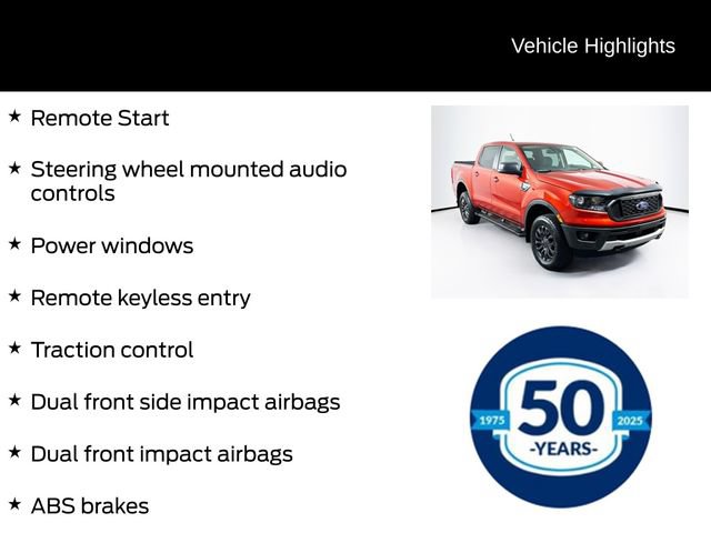 Certified 2019 Ford Ranger XLT w/ Equipment Group 302A Luxury AWD/4WD image 21