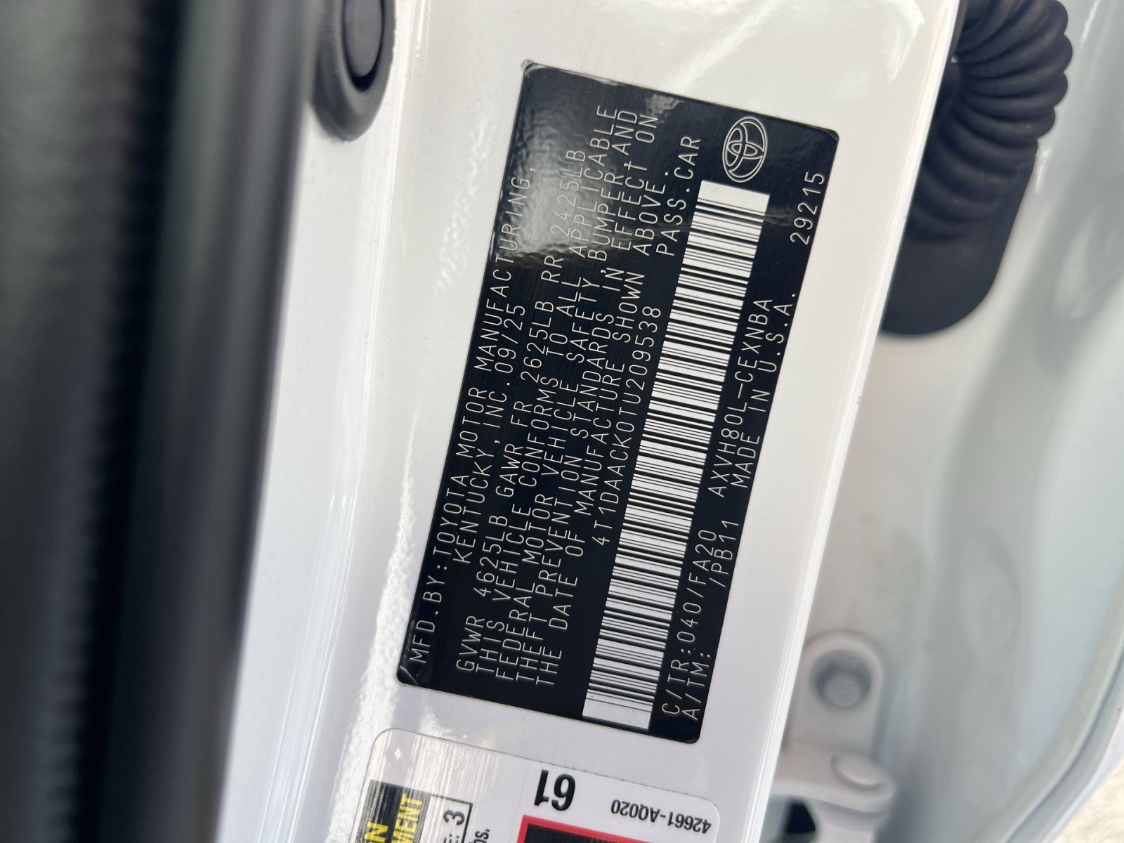 Used 2026 Toyota Camry LE FWD image 30