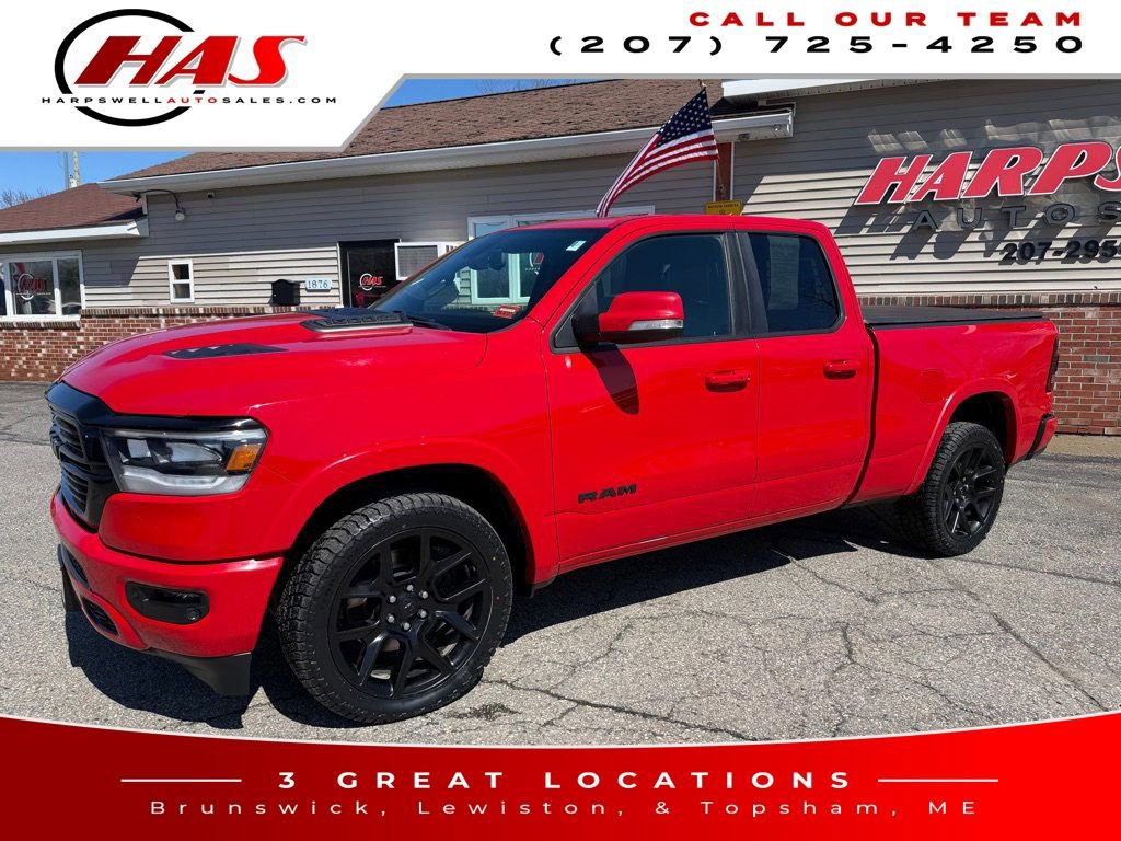 Used 2020 RAM 1500 Laramie AWD/4WD image 2