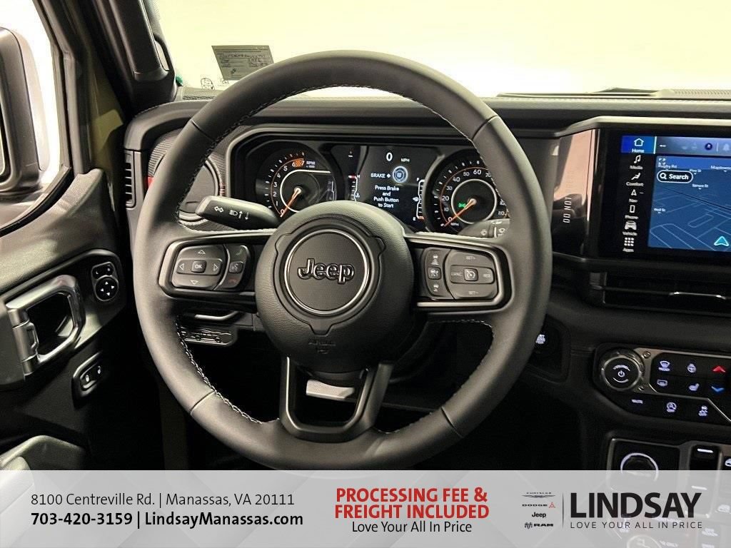 New 2026 Jeep Wrangler Unlimited Rubicon w/ Safety Group AWD/4WD image 16