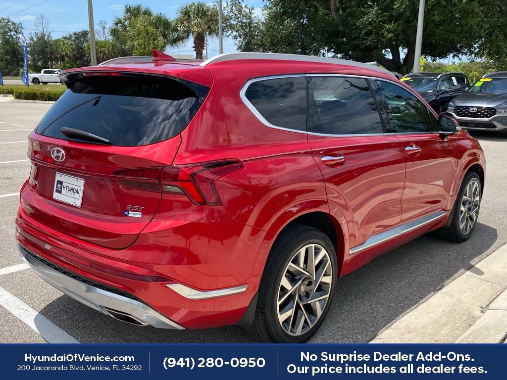 Certified 2022 Hyundai Santa Fe Calligraphy w/ Cargo Package FWD image 15