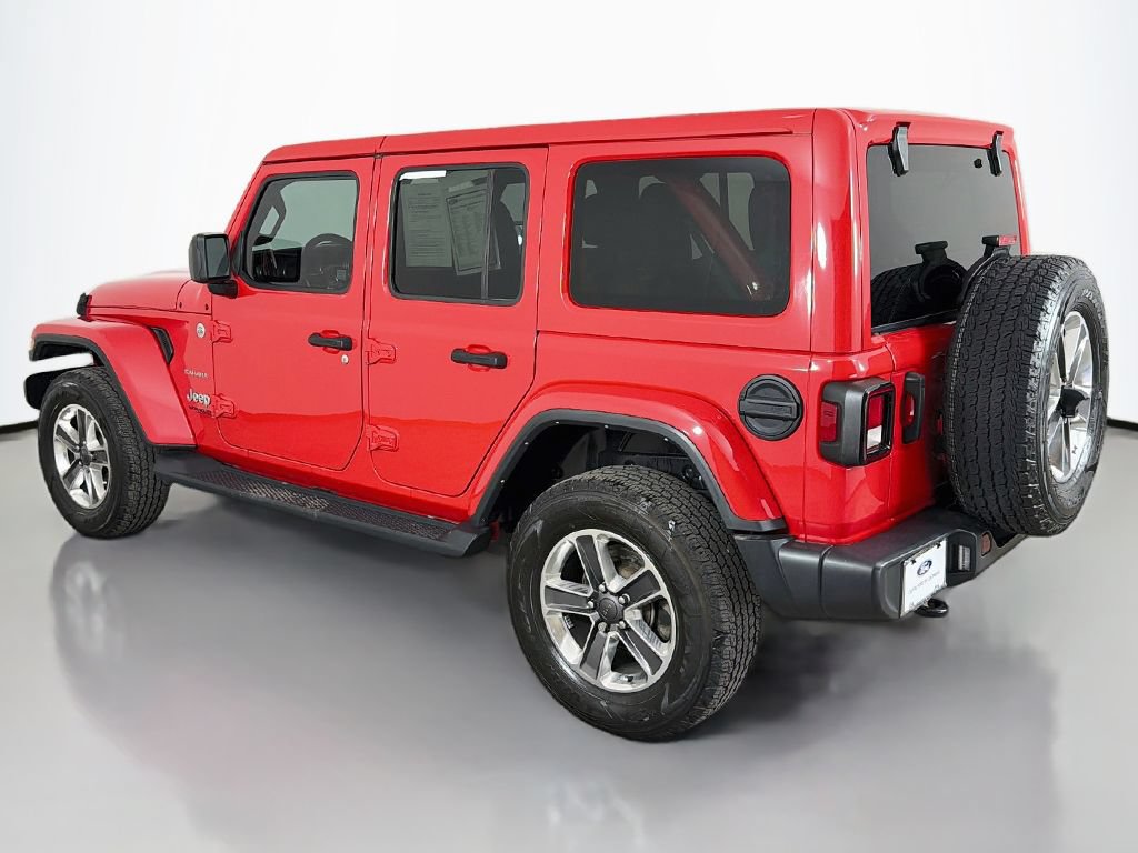 Used 2021 Jeep Wrangler Unlimited Sahara w/ Uconnect 4C Nav & Sound Group AWD/4WD image 9