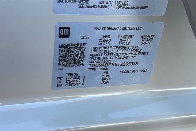 New 2026 Chevrolet Silverado 1500 Custom image 33