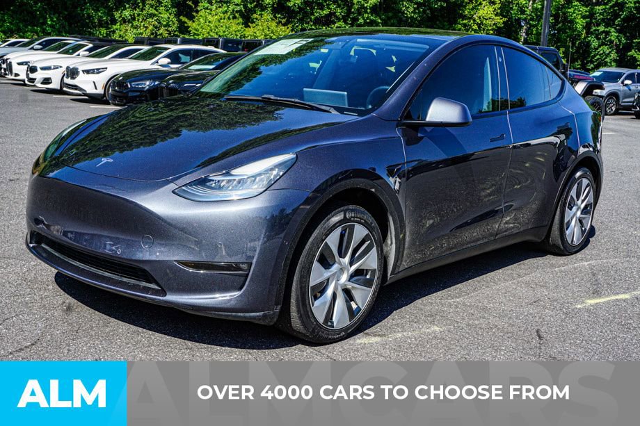 Used 2021 Tesla Model Y Long Range AWD/4WD image 3