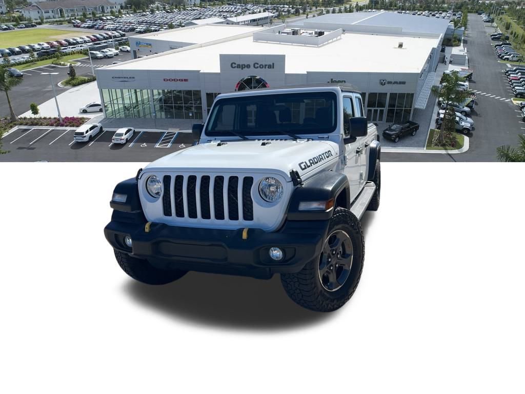 Certified 2020 Jeep Gladiator Sport w/ Quick Order Package 24S image 2