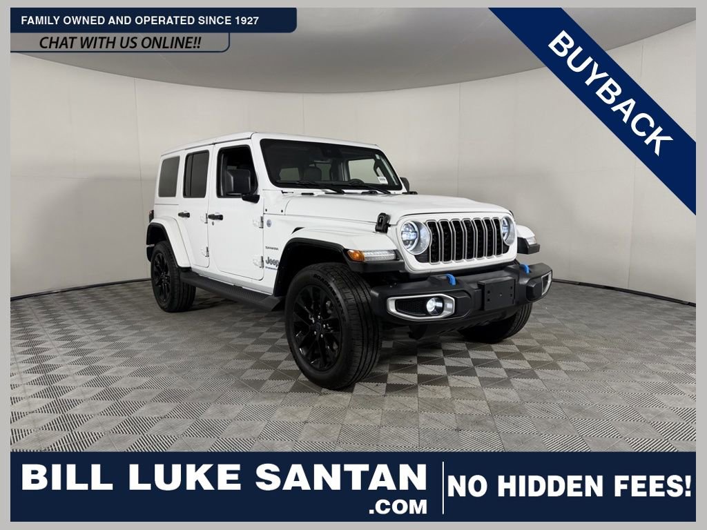 Used 2024 Jeep Wrangler Unlimited Sahara w/ Technology Group